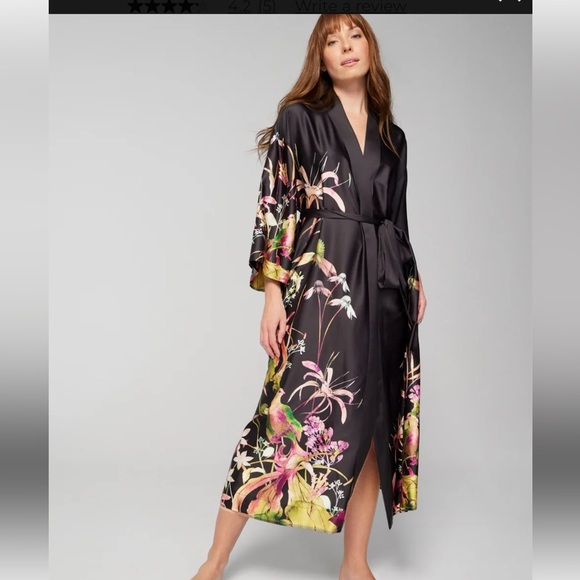 NWT - Satin Robe - Picture 2 of 4